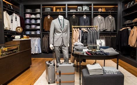 Services at Men's Clothing Store